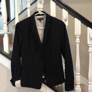 Ann Taylor navy blue blazer